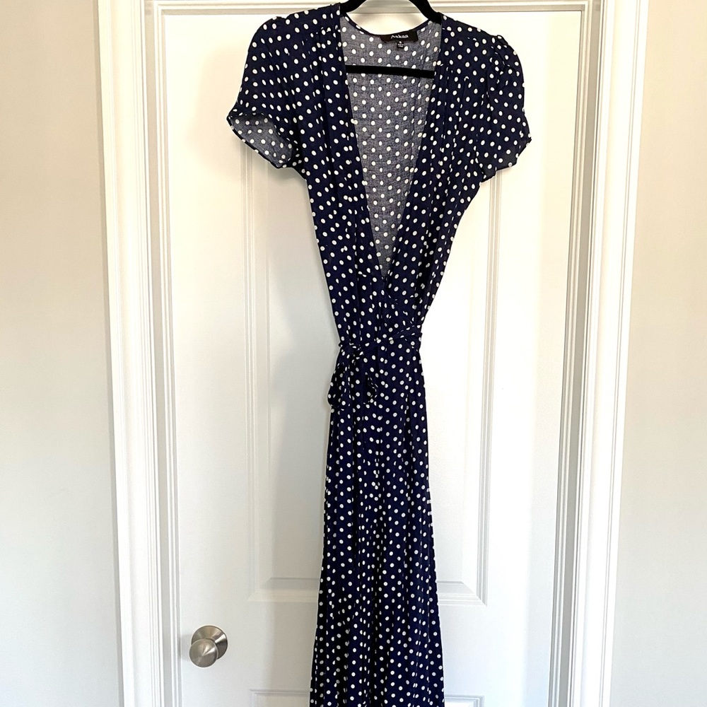 Wrap maxi dress